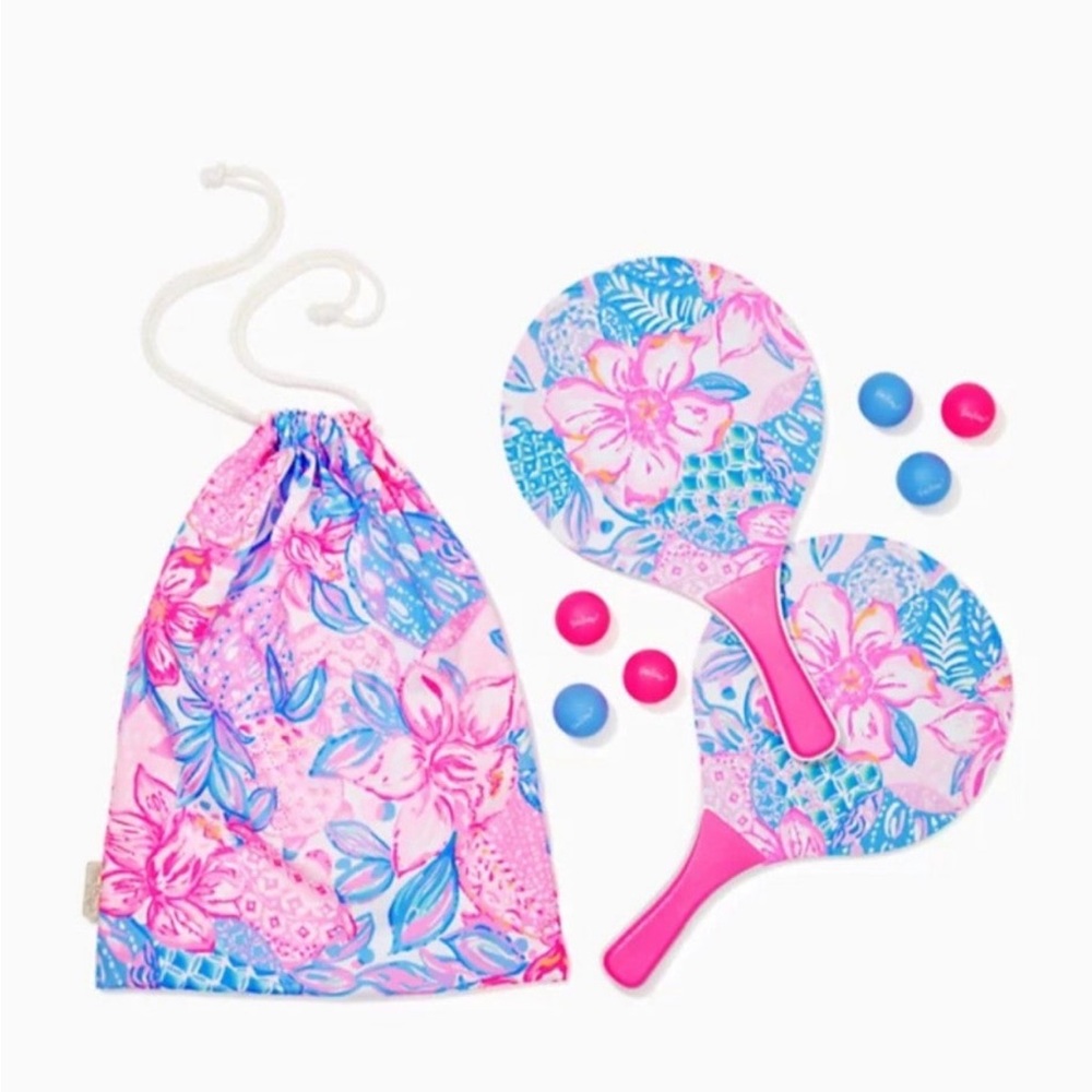 Paddle Ball Lilly Pulitzer GWP Beach Pool Summer Games Team Group Sports
